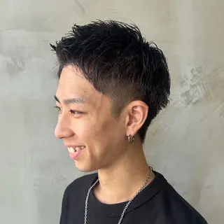メンズ KUMA🧸インナー /メンズパーマのヘアスタイル