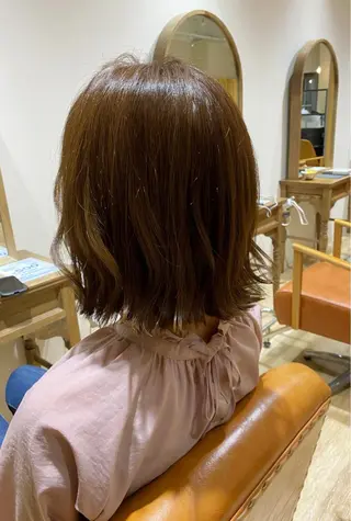 ミディアム 田中 美沙希のヘアスタイル