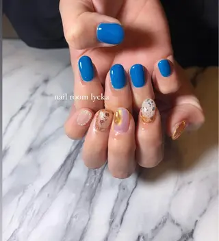 ネイル ネイルルームリッカ 𝐦𝐚𝐲𝐮のネイルデザイン