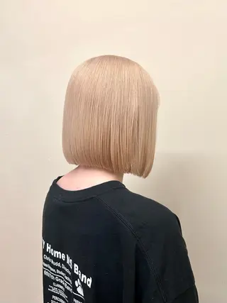 ショート カラー 木藤 優杏のヘアスタイル