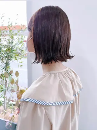 ショート カラー hair salon mayumiのヘアスタイル