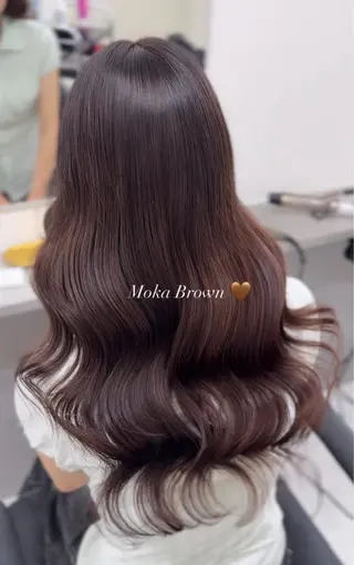 ロング カラー レイヤー透明感カラー ブリーチ🎀オトハのヘアスタイル