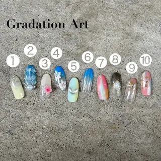 ネイル おくやま セプトアカデミーのネイルデザイン