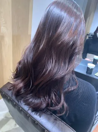 ロング カラー natsu fujinoのヘアスタイル