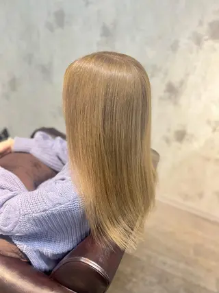 ロング カラー ⚜髪質改善東京 エリア1🏅マコト⚜のヘアスタイル