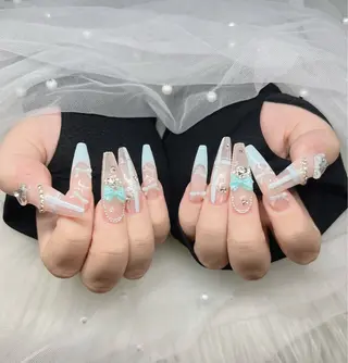 ネイル Lee Nails チップ長さだし専門店のネイルデザイン