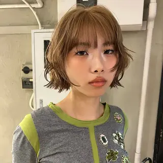 ショート カラー ヘアアレンジ 似合わせヘア🪐 デザインMAMIのヘアスタイル