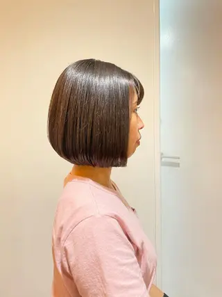 ショート レイヤー/ボブ/ 自由が丘/工藤さくらのヘアスタイル