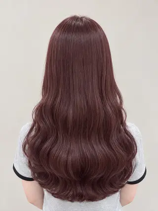 ロング 半田 百香のヘアスタイル