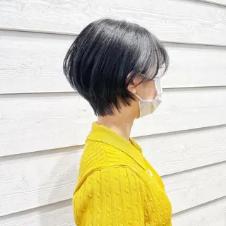 ショート カラー 👑銀座ショート/ 絶壁補正/金子涼👑のヘアスタイル