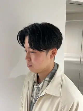 ショート パーマ メンズ 🏆メンズヘア特化 🥇代表りんぺーのヘアスタイル