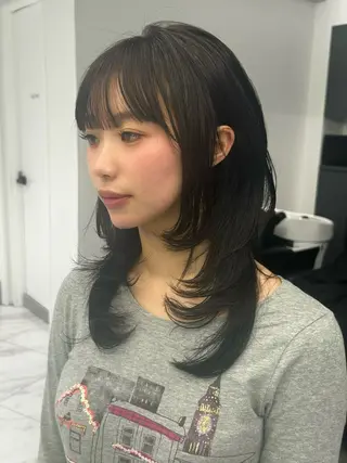 ロング カラー オールマイティ美容師 💋𝑨𝑵𝑵𝑨のヘアスタイル