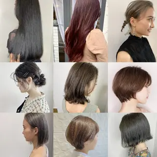 カラー ミディアム Amour Akala.hkのヘアスタイル