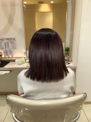 ミディアム パーマ ｟羽エクステ｠ スズキのヘアスタイル