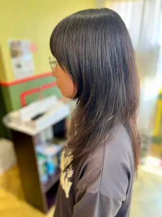 ロング cure k  / 阿部まちこのヘアスタイル