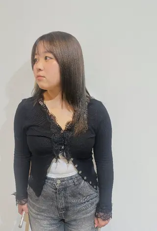 カラー 吉岡 天星のヘアスタイル