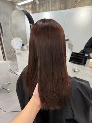 ロング カラー yuuna ✮ door whiteのヘアスタイル
