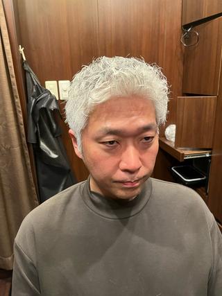メンズ ヒロ銀座川崎 志田健介のヘアスタイル