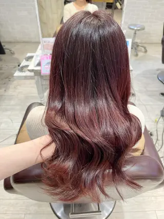 ロング 杉浦 悠月のヘアスタイル