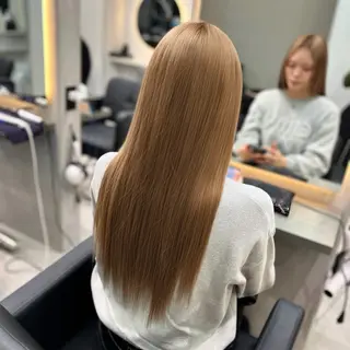 カラー MOMOKA / Lapis今泉店のヘアスタイル
