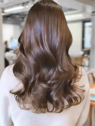 ロング カラー ヘアアレンジ 縮毛矯正・カラー特化 指名No.1shunのヘアスタイル