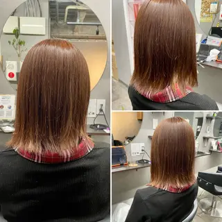 パーマ 🌹ミラクル美容師 🌹ブリーチくっぽのヘアスタイル