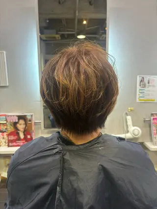 ショート カラー an's 2nd KITAYAMAのヘアスタイル