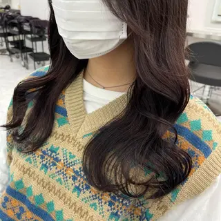 ロング 🍒韓国暖色ヘア NO.1🍒🪽のヘアスタイル
