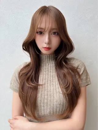 ロング 長屋 裕大のヘアスタイル