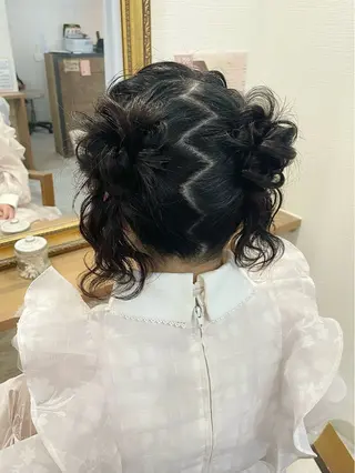 ヘアアレンジ セットサロンCURE 🩵あんみのヘアスタイル