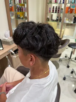 パーマ メンズ 玉村 愛李 【ash 津田沼店】のヘアスタイル