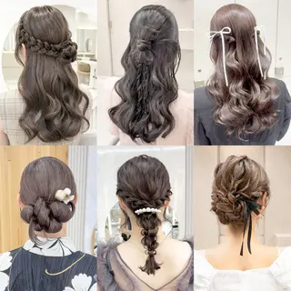 ヘアアレンジ 鈴木 彩莉のヘアスタイル