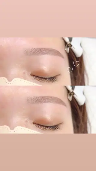 アイブロウ 透明感眉🤍 YUKA💎🌙の眉毛・アイブロウイメージ