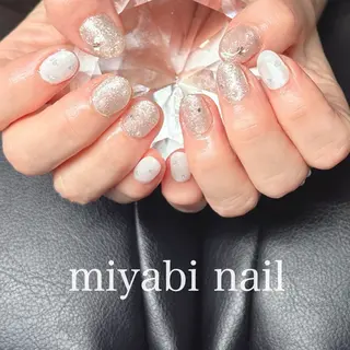 ネイル miyabi nail 桂川駅近くのネイルデザイン