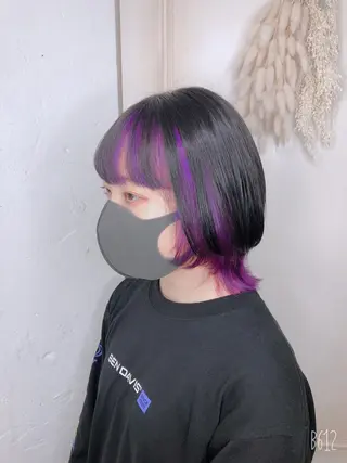 ミディアム デザインカラー🎨 下北沢 / 磯部のヘアスタイル