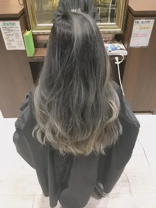 ロング カラー 【モニター募集】 三宅航平のヘアスタイル