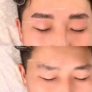 メンズ アイブロウ 吉祥寺kasumi 🌛eye/browのマツエク・マツパデザイン