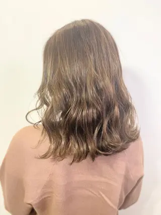 ミディアム カラー ヘアアレンジ Luzir⭐︎ GEN⭐︎のヘアスタイル