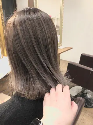 ミディアム カラー 美髪・艶髪特化美容師 RYOJIのヘアスタイル