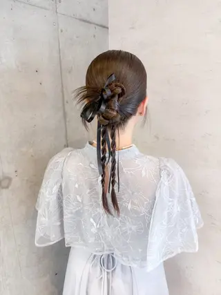 ヘアアレンジ はやしほのか| マンツーマン美容師のヘアスタイル