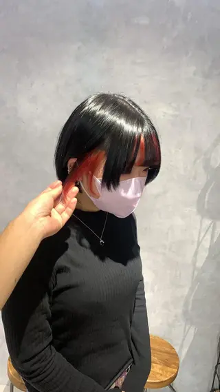 ショート 派手髪支持率No1 Eisukeのヘアスタイル