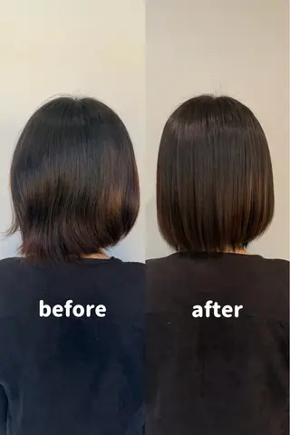 ミディアム 🐣長野英聡/縮毛 矯正/髪質改善🐣のヘアスタイル