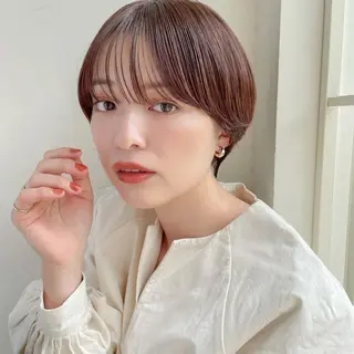 ショート カラー ✨👑お洒落ショート ❣️村上せいな✨のヘアスタイル