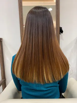 ロング ✨髪質改善・縮毛矯正 専門美容室マーベルのヘアスタイル