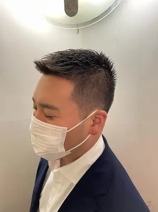ショート 北本 龍磨のヘアスタイル