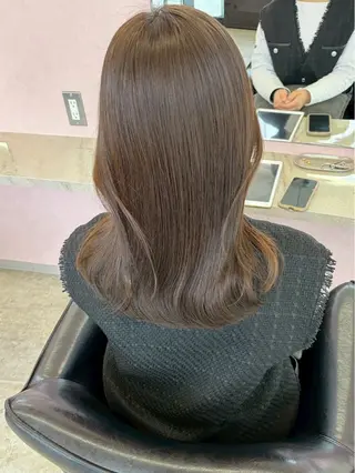ミディアム saeri MATTYのヘアスタイル