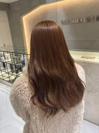 ロング ハイトーン¦カット ¦nanaka¦のヘアスタイル