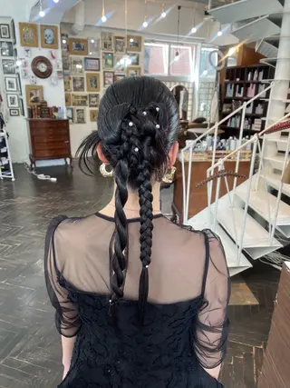 ヘアアレンジ ミホ/ 元町中華街のヘアスタイル