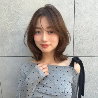 カラー 棚瀬寧麻/ 縮毛/似合わせcutのヘアスタイル