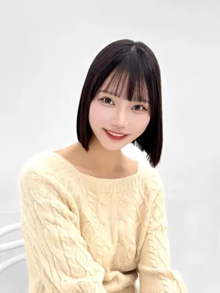 ショート カラー ヘアアレンジ 縮毛矯正🤍 盛れるボブ/ひかりのヘアスタイル